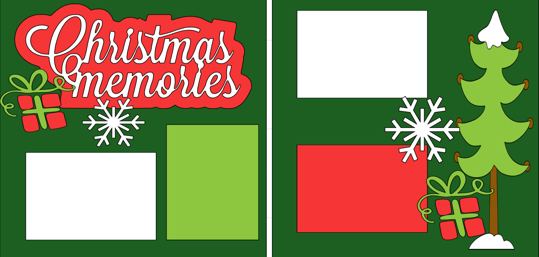Christmas Memories ❤️  page kit