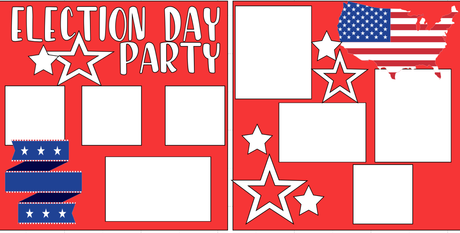 Election Day Party-  page kit