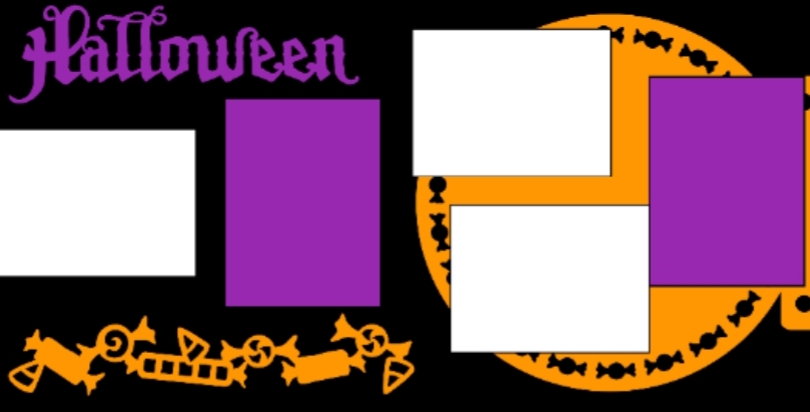 It's Halloween -basic page kit