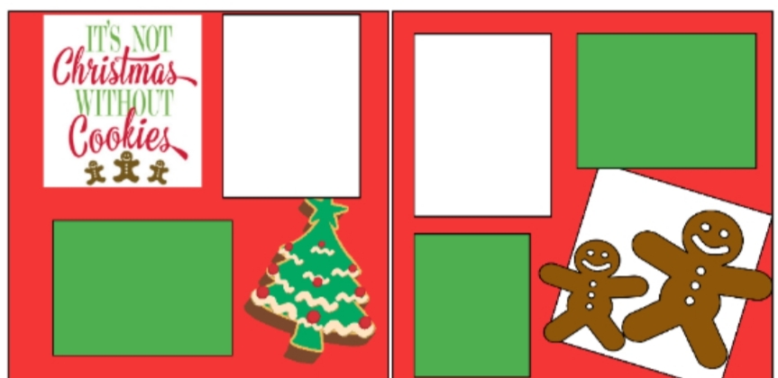 It's not Christmas without Christmas cookies  -basic page kit