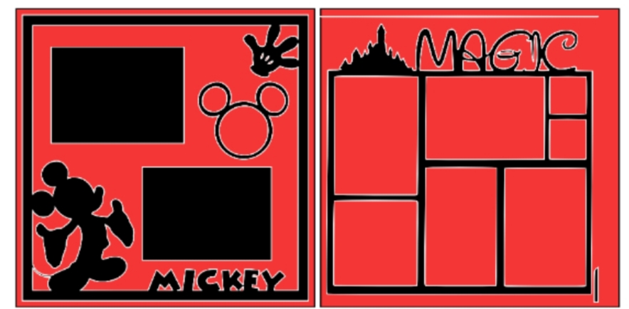 Disney Mickey Magic -basic page kit