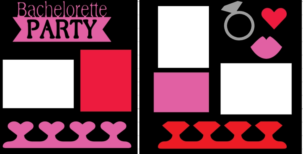 Bachelorette party  page kit