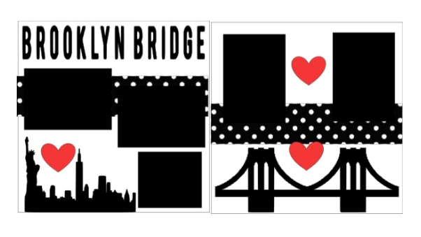 The Brooklyn bridge  page kit