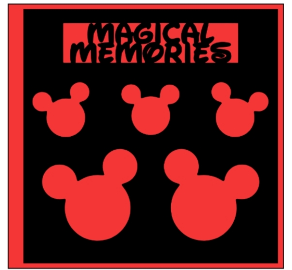 Magical memories  page overlay