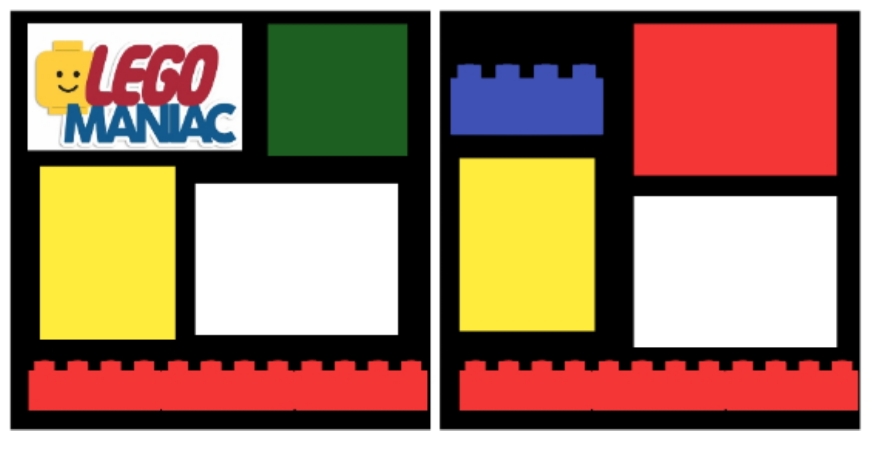 Lego Maniac-  page kit