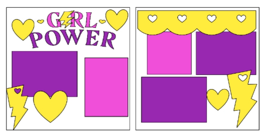 Girl Power--  page kit