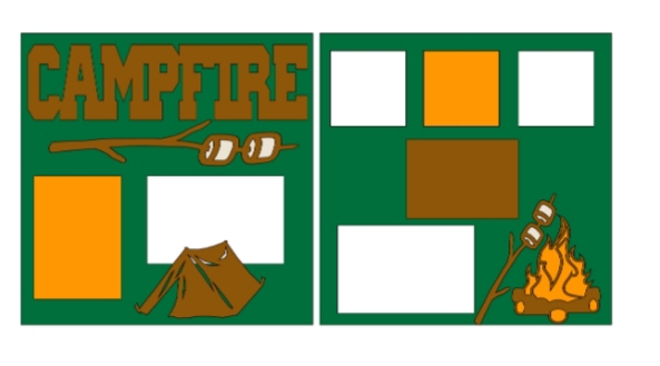 Campfire ( Camping)  page kit