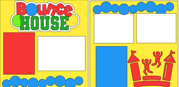 BOUNCE HOUSE DIE CUTS ONLY