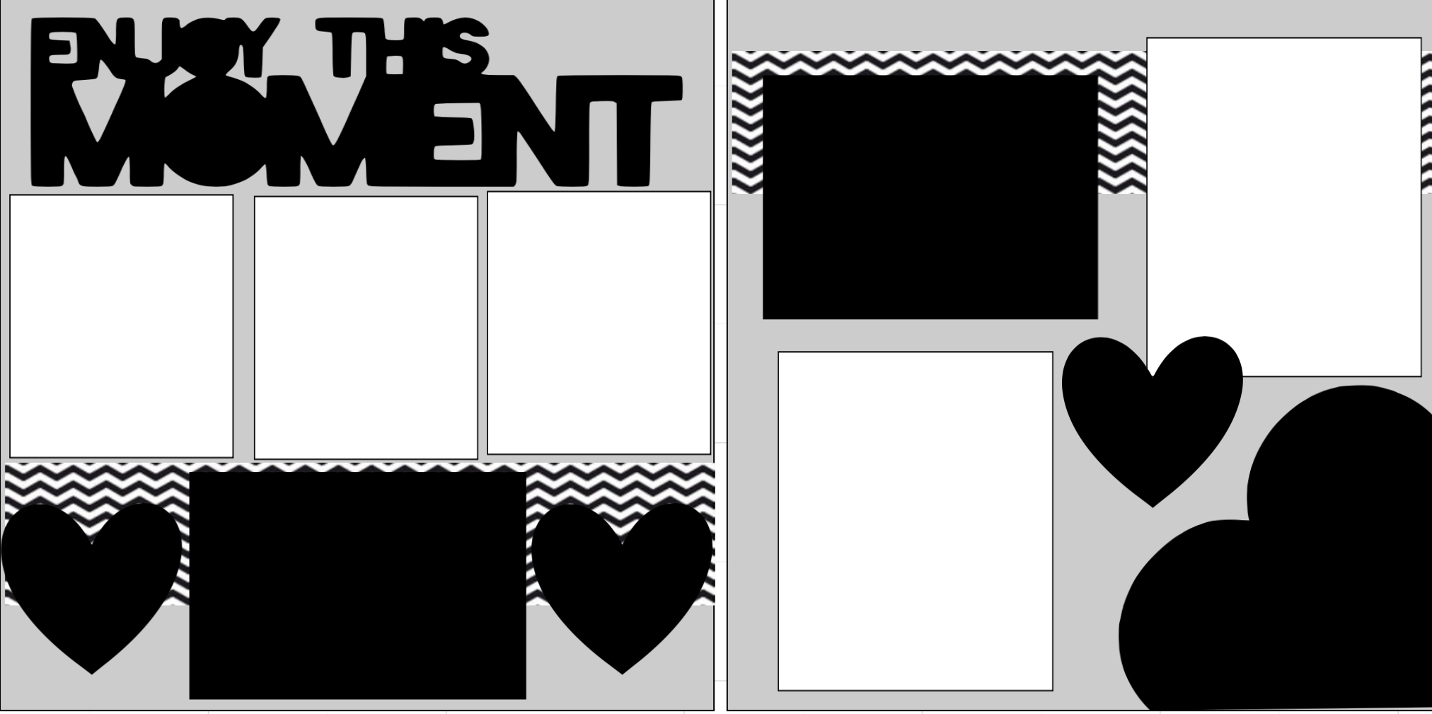 Enjoy this Moment page kit