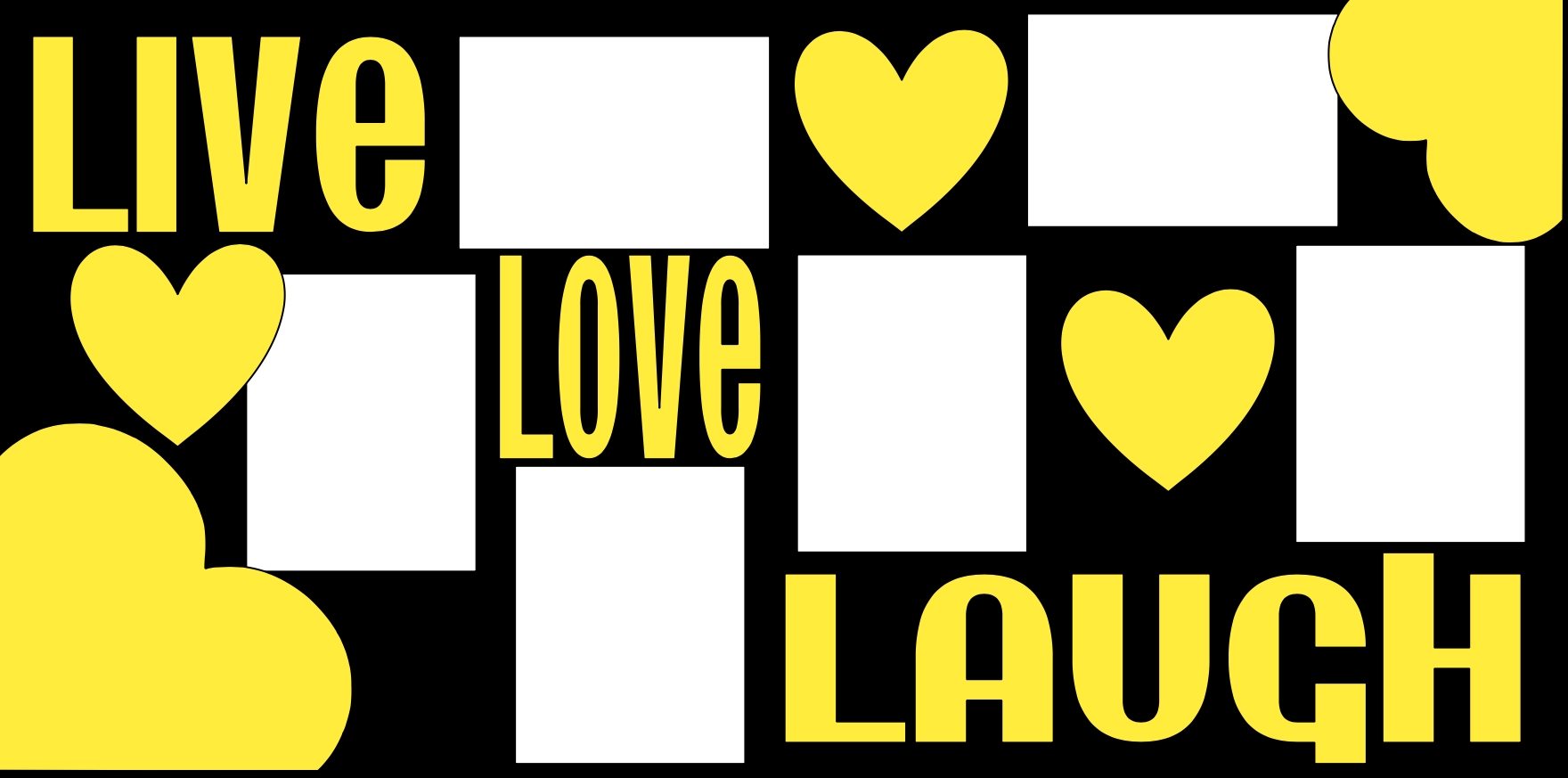 Live love laugh 2022   -  page kit