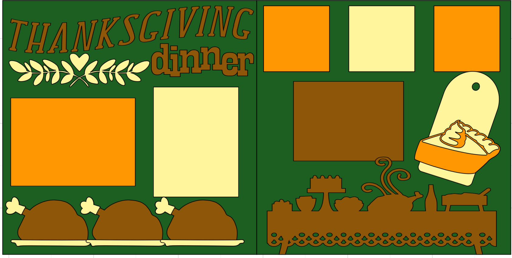 Thanksgiving Dinner ðŸ¥˜ -  page kit