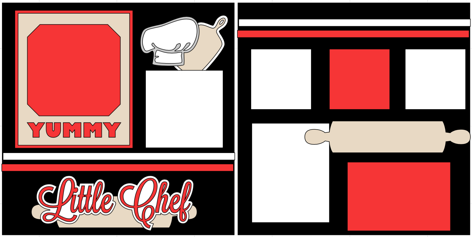 Little Chef -  page kit