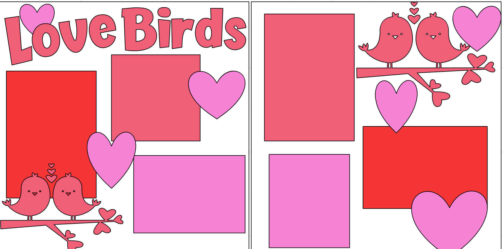 Love Birds 2022   -  page kit