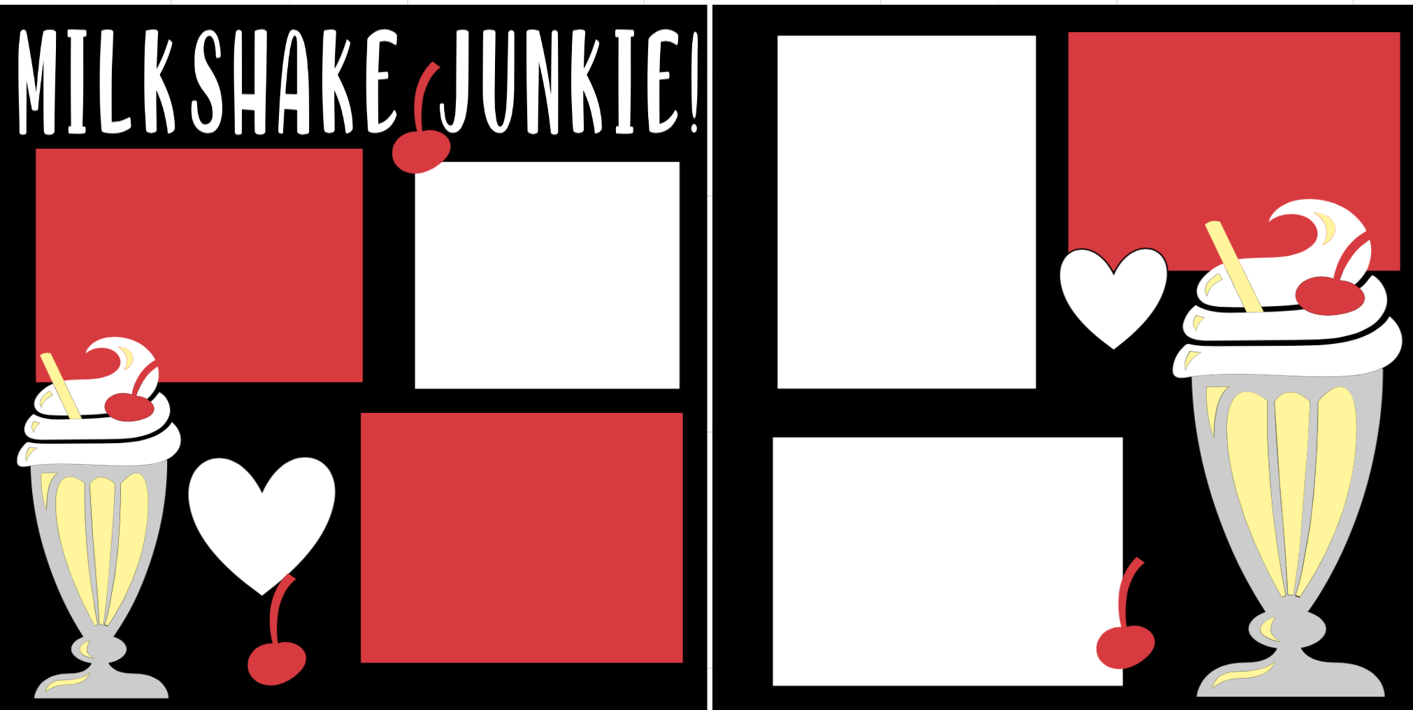 Milkshake Junkie -  page kit