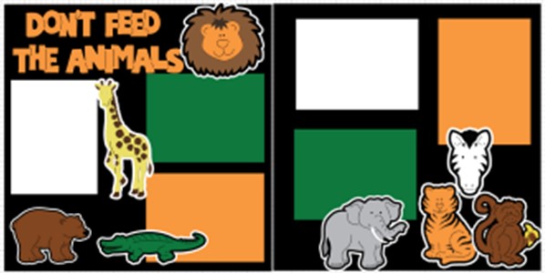 DON'T FEED THE ANIMALS (ZOO)  2022   -  page kit
