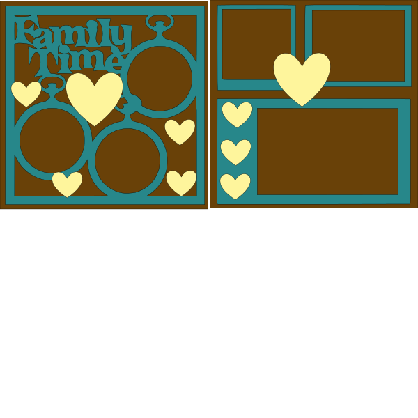 FAMILY TIME  -basic page kit