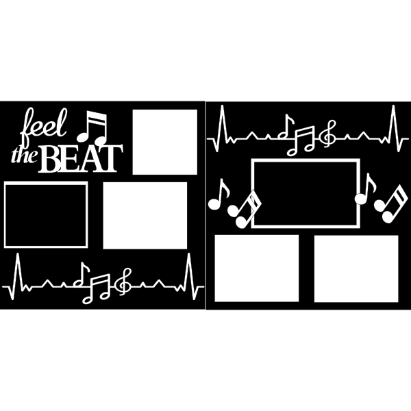 FEEL THE BEAT MUSIC/DANCE  -basic page kit
