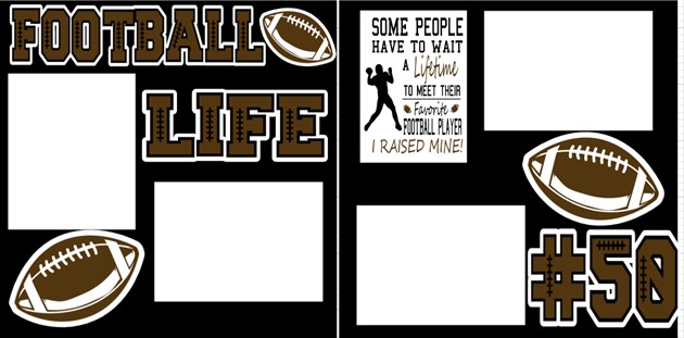 FOOTBALL LIFE   -  page kit