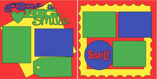 GIMME A BIG SMILE -  page kit