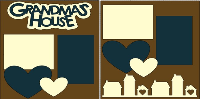 Grandma's House ----page kit