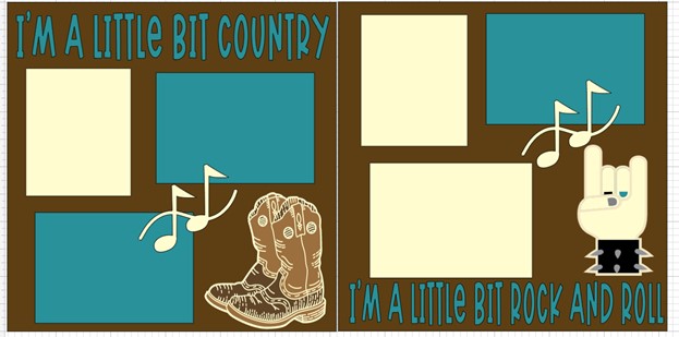 LITTLE BIT COUNTRY LITTLE BIT ROCK AND ROLL - 2022   -  page kit