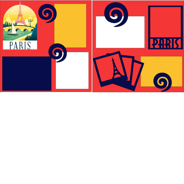 PARIS TRAVEL   -basic page kit