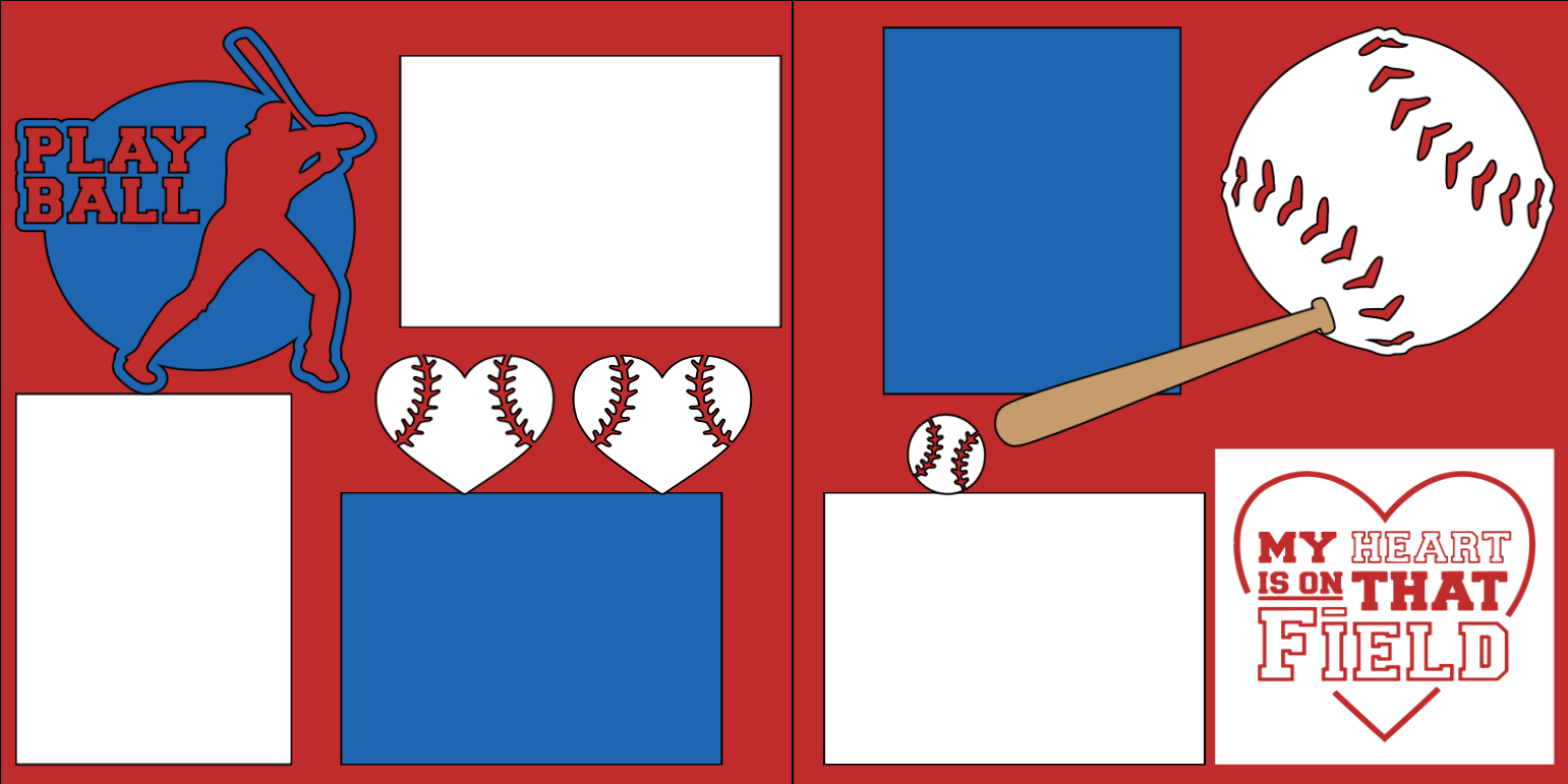 PLAYBALL DIE CUTS ONLY