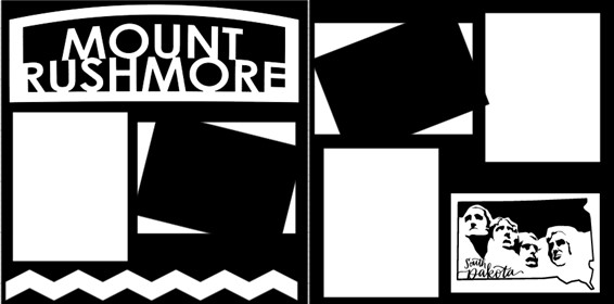 MOUNT RUSHMORE- SOUTH DAKOTA  -  page kit