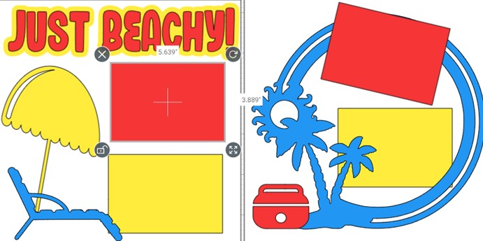 Just Beachy   -  page kit
