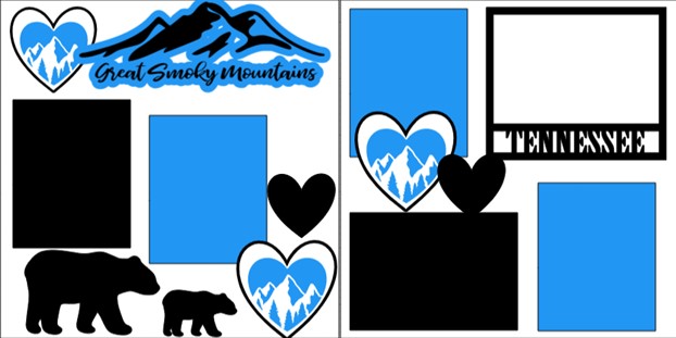 GREAT SMOKEY MOUNTAINS DIE  CUTS ONLY