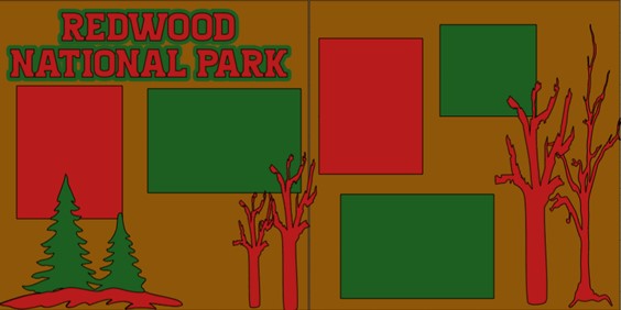 REDWOODS NATIONAL PARK    -  page kit