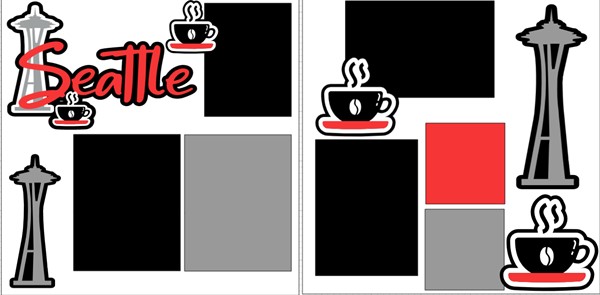 SEATTLE (COFFEE)  -  page kit