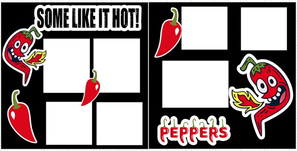 SOME LIKE IT HOT (PEPPERS)    -  page kit