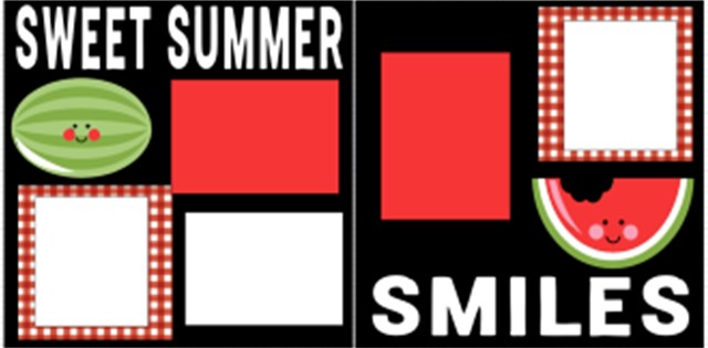 SWEET SUMMER SMILES  2022   -  page kit