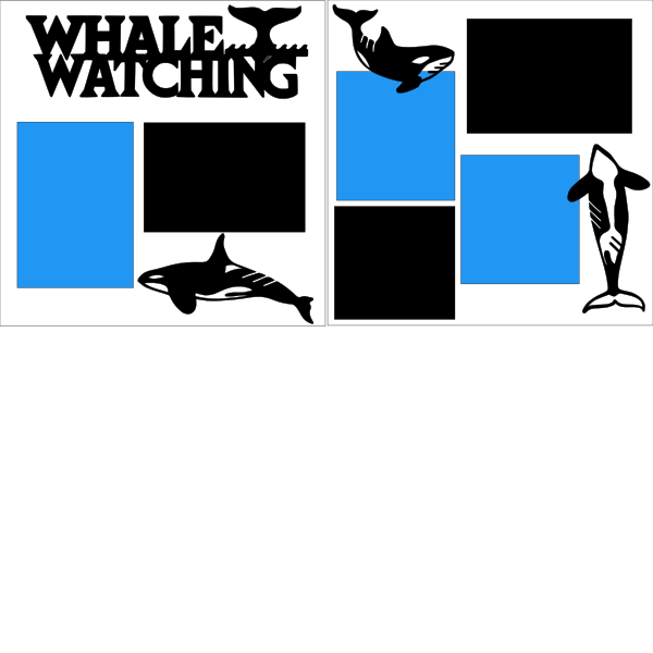 WHALE WATCHING --  page kit