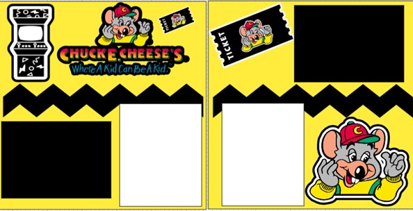 Chucky Cheese 2   -  page kit