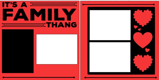It's a Family Thing    -  page kit
