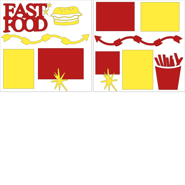 Fast Food --  page kit