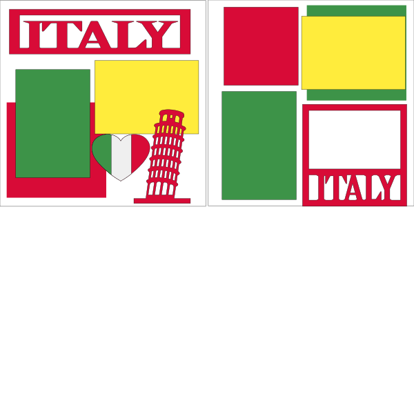 ITALY  -basic page kit